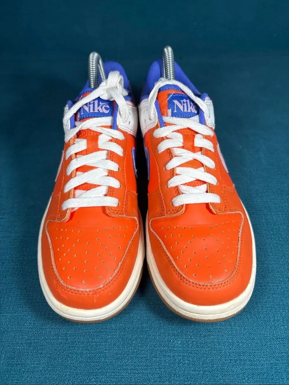 Nike Dunk Low GS Safety Orange Pink Foam Royal Size 5.5Y Women's 7 FN0600-801